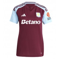 Camiseta Aston Villa Jacob Ramsey #41 Primera Equipación para mujer 2024-25 manga corta